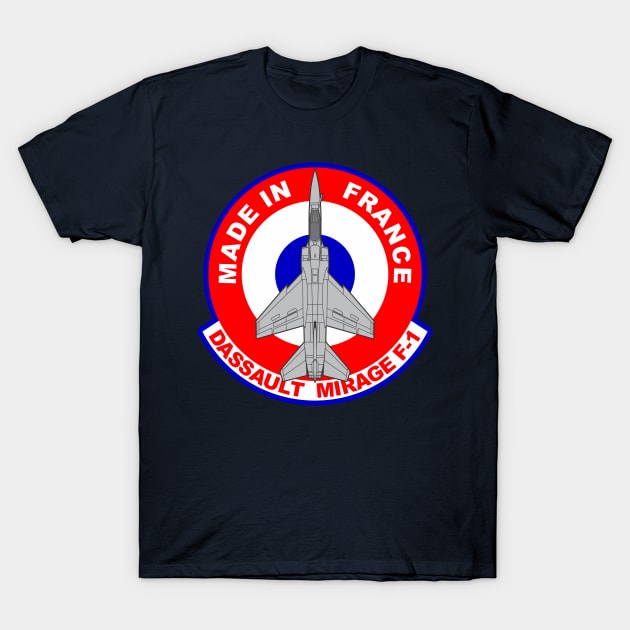 Dassault Mirage F-1 T-Shirt by MBK